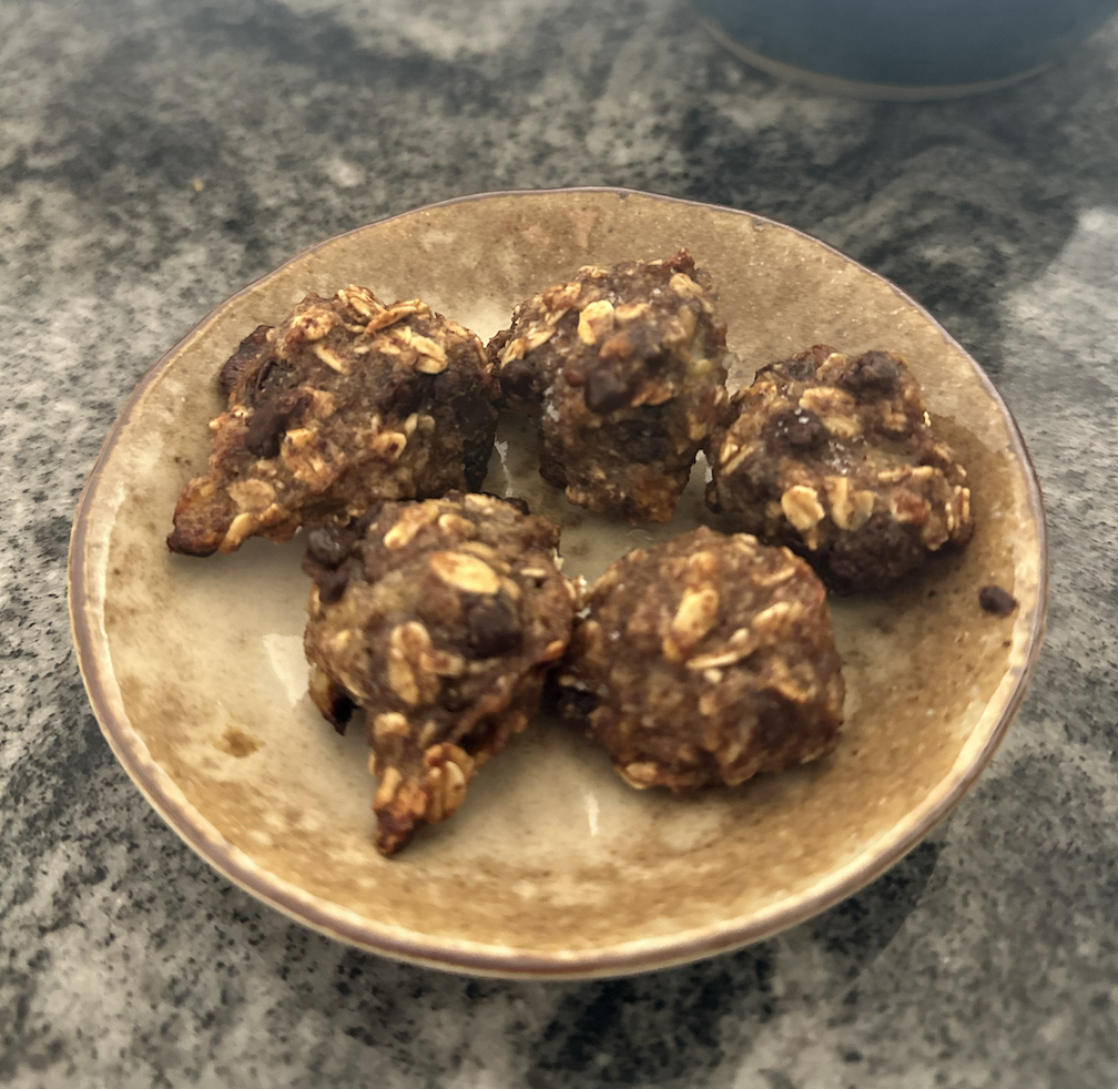 Banana Oatmeal Breakfast Cookies